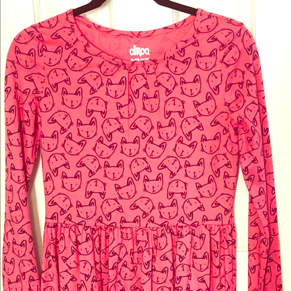 ‘🎈3@ $20’ Cute Cat Print Dress